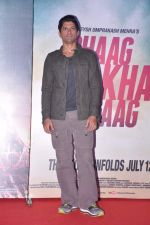 Farhan Akhtar at the Audio release of Bhaag Milkha Bhaag in PVR, Mumbai on 19th June 2013 (59).JPG